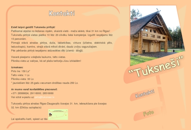 Tuksneši atpūtas vieta, 
